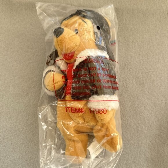 Disney Other - Winnie The Pooh Pilot Pooh The Disney Store Bean Bag 8" Plush Stuffed Toy